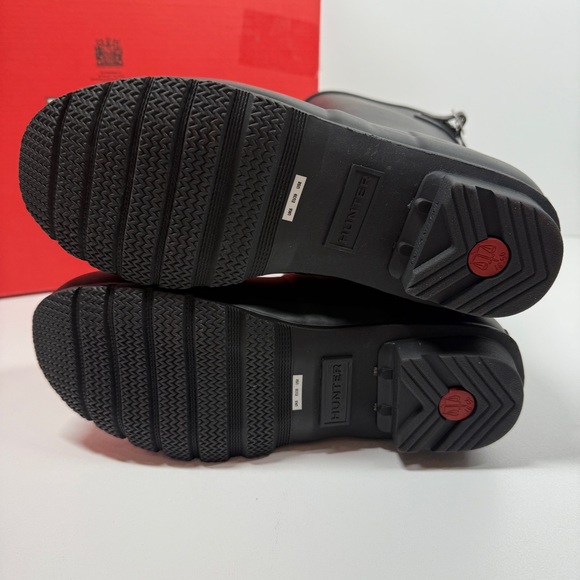 NIB •Hunter Women's Original Short back adjustable Rain Boots Size: 8 - Picture 6 of 8